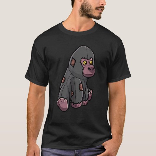 Gorilla Monkey Cudly Toy T-Shirt (Vorderseite)