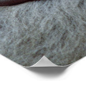 Gorilla Mother und Baby Poster (Ecke)