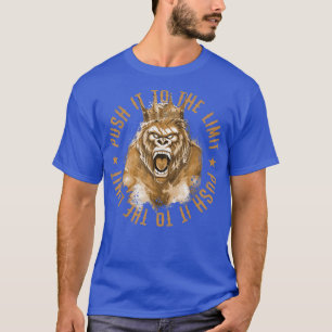 Gorilla Motivation Gym Fitness Mixed Martial Arts T-Shirt