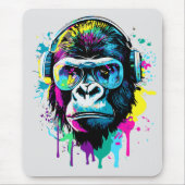 Gorilla Mouse Pad - Gorilla Head Mousepad (Vorne)
