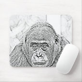 Gorilla Mousepad (Mit Mouse)