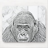 Gorilla Mousepad (Vorne)