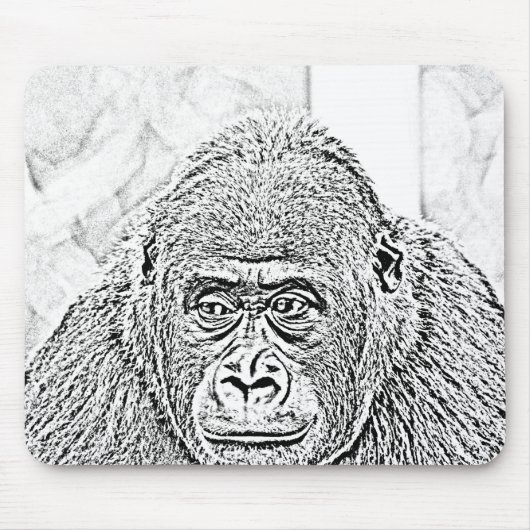Gorilla Mousepad (Vorne)