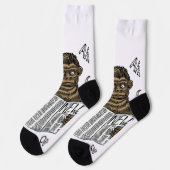Gorilla News Socks Socken (Linkes Detail)