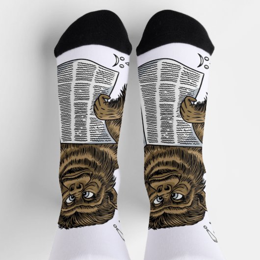 Gorilla News Socks Socken (Oben)