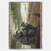 Gorilla nimmt zum Tablet Decke (Vorderseite Vertikal)