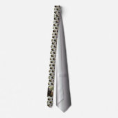 Gorilla nimmt zum Tablet Krawatte (Rückseite)