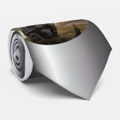 Gorilla nimmt zum Tablet Krawatte (Gerollt)