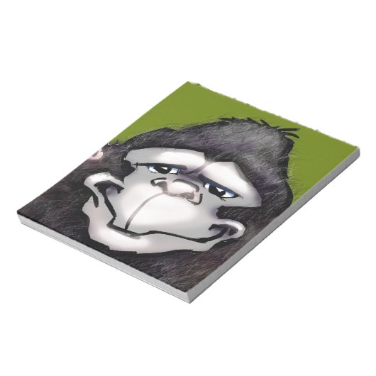 Gorilla Notizblock (Rotiert)