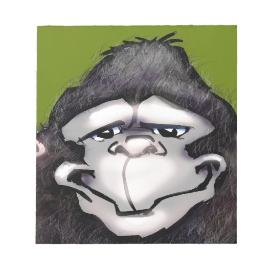 Gorilla Notizblock (Vorderseite)
