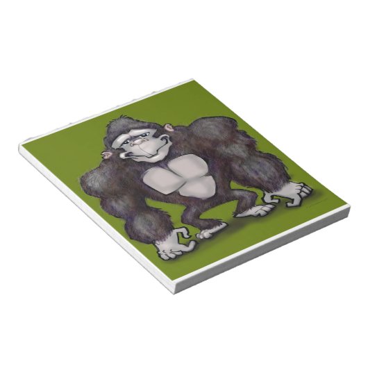 Gorilla Notizblock (angewinkelt)