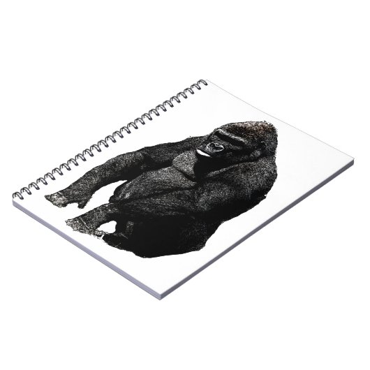 Gorilla Notizblock (Linke Seite)