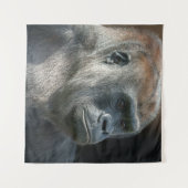 Gorilla Ozala Wandteppich (Vorderseite (Horizontal))