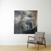 Gorilla Ozala Wandteppich (Beispiel (Horizontal))