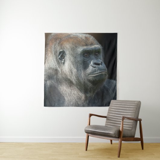 Gorilla Ozala Wandteppich (Beispiel)