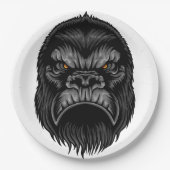 Gorilla Paper Plate Pappteller (Vorderseite)