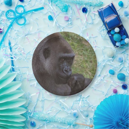 Gorilla Pappteller (Party)