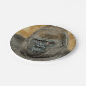 Gorilla Pappteller (Schrägansicht)