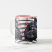 Gorilla Pineapine Pink Tasse (Vorderseite Links)