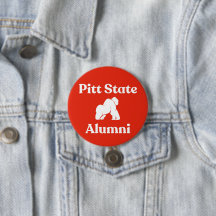 Gorilla Pitt Staat Alumni Button