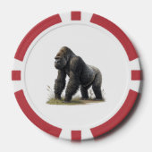 Gorilla Pokerchips (Vorderseite)