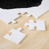 Gorilla Pop Art Black & White Puzzle (Seite)