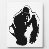 Gorilla Pop Art Fotoplatte (Vorderseite)