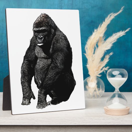 Gorilla Pop Art Fotoplatte (Seite)