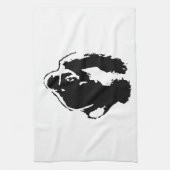 Gorilla Pop Art Geschirrtuch (Vertikal)