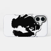 Gorilla Pop Art iPhone 16 Hülle (Rückseite (Horizontal))