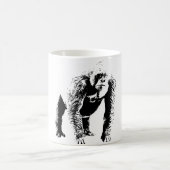 Gorilla Pop Art Kaffeetasse (Mittel)