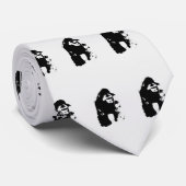 Gorilla Pop Art Krawatte (Gerollt)