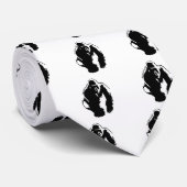Gorilla Pop Art Krawatte (Gerollt)