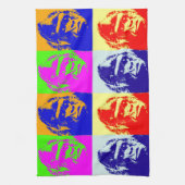 Gorilla Pop Art Küchentuch (Vertikal)