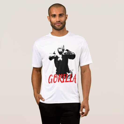 Gorilla Pop Art T-Shirt (Vorne ganz)