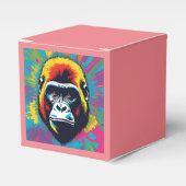 Gorilla Pop Cartoon Zeichnend Geschenkschachtel (Vorderseite)
