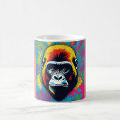 Gorilla Pop Cartoon Zeichnend Kaffeetasse (Mittel)