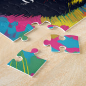 Gorilla Pop Cartoon Zeichnend Puzzle (Seite)