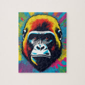 Gorilla Pop Cartoon Zeichnend Puzzle (Vertikal)