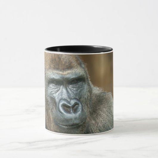 Gorilla Portrait Tasse (Zentrum)