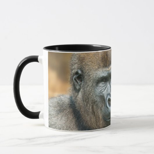 Gorilla Portrait Tasse (Links)