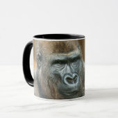 Gorilla Portrait Tasse (Vorderseite Links)