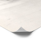 Gorilla-Pose Poster (Ecke)