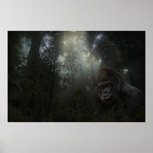 Gorilla Poster (Vorne)