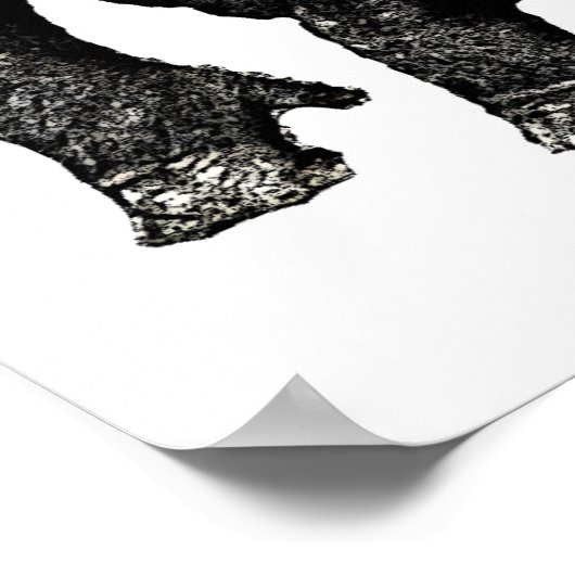 Gorilla Poster (Ecke)