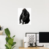 Gorilla Poster (Heimbüro)