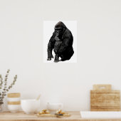 Gorilla Poster (Küche)