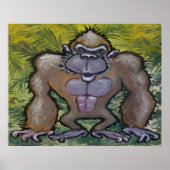 Gorilla Poster (Vorne)