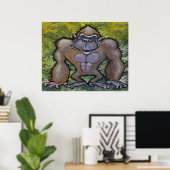 Gorilla Poster (Heimbüro)