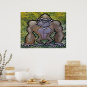 Gorilla Poster (Küche)